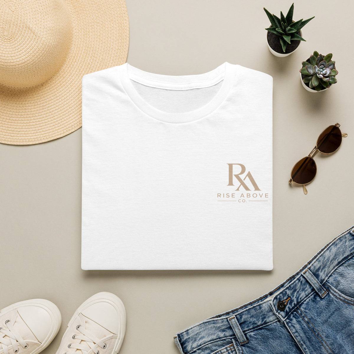 Rise Above “The Standard Is Higher” Tee  Signature Graphic T-Shirt