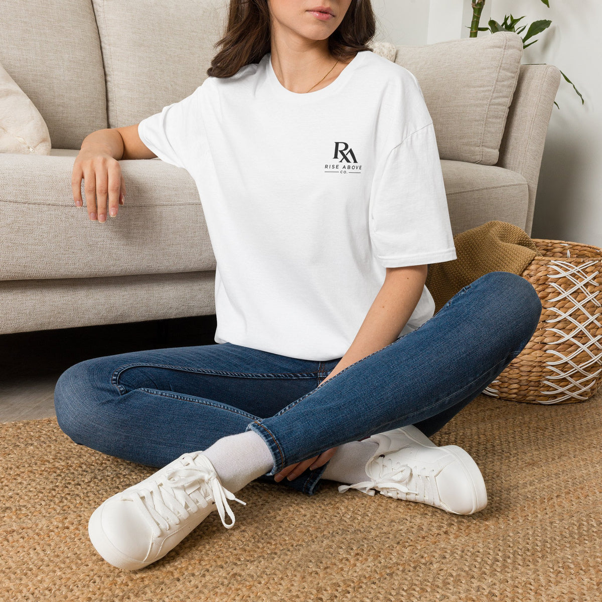 Rise Above Signature Crest Tee