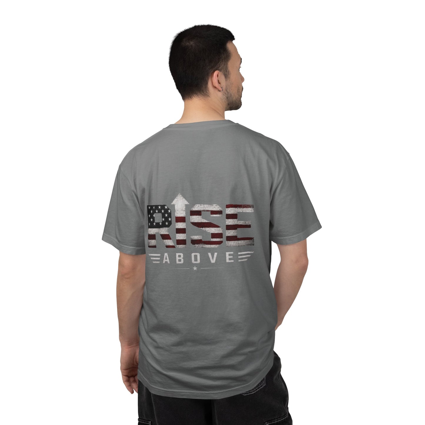 Rise Above American Flag T-Shirt