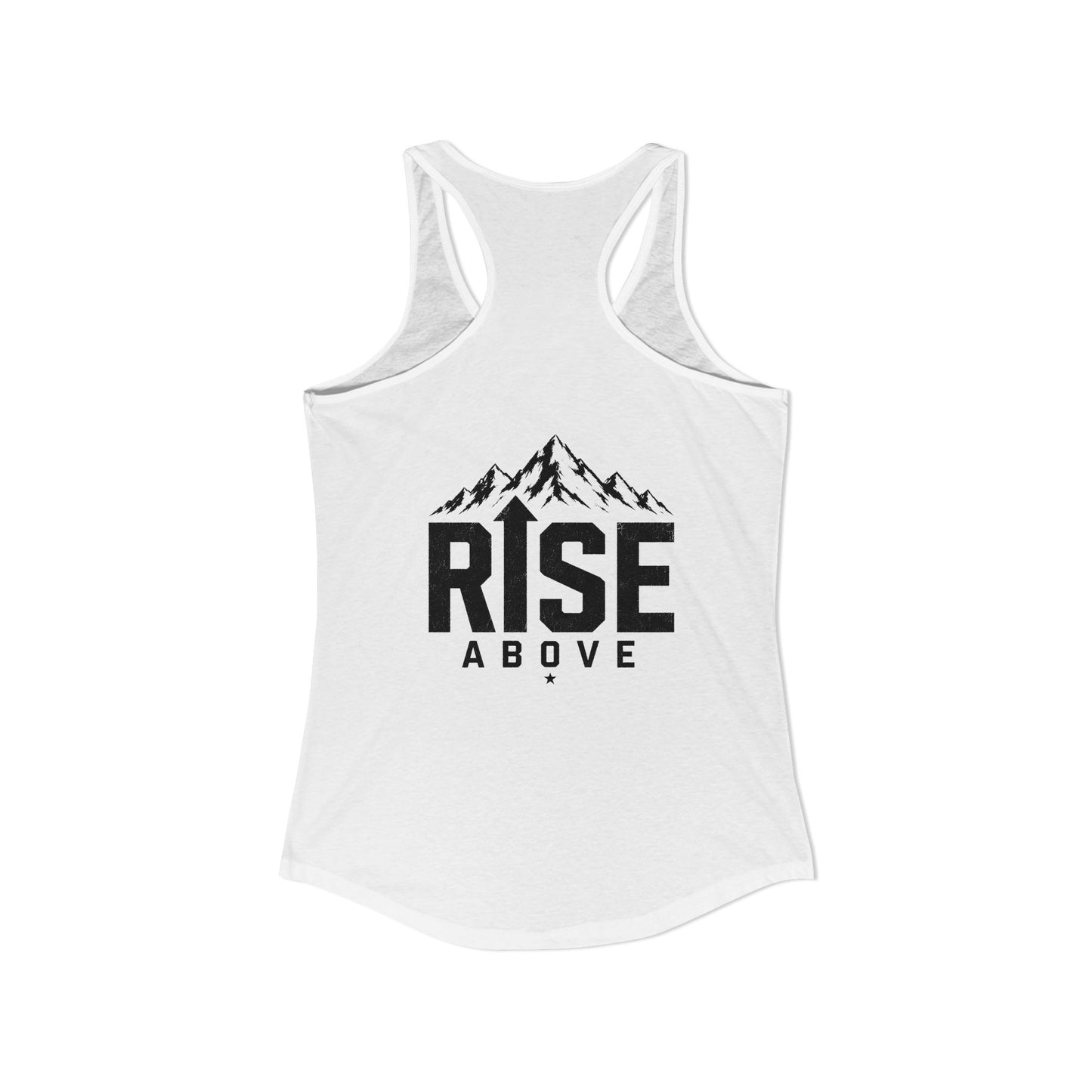 Rise Above Women's Racerback Tank | Lightweight Athletic & Everyday Tank