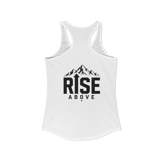 Rise Above Women's Racerback Tank | Lightweight Athletic & Everyday Tank