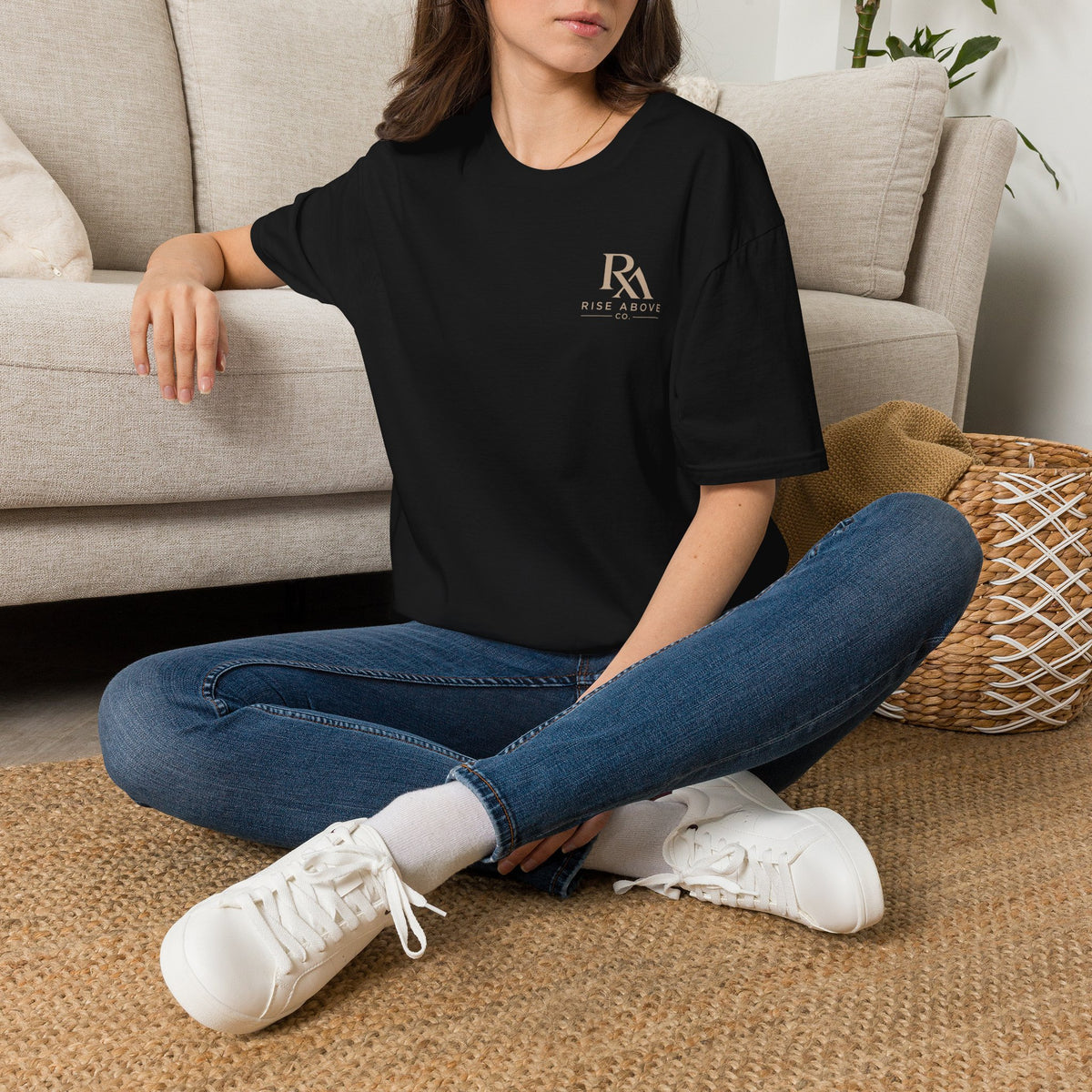 Rise Above “The Standard Is Higher” Tee  Signature Graphic T-Shirt