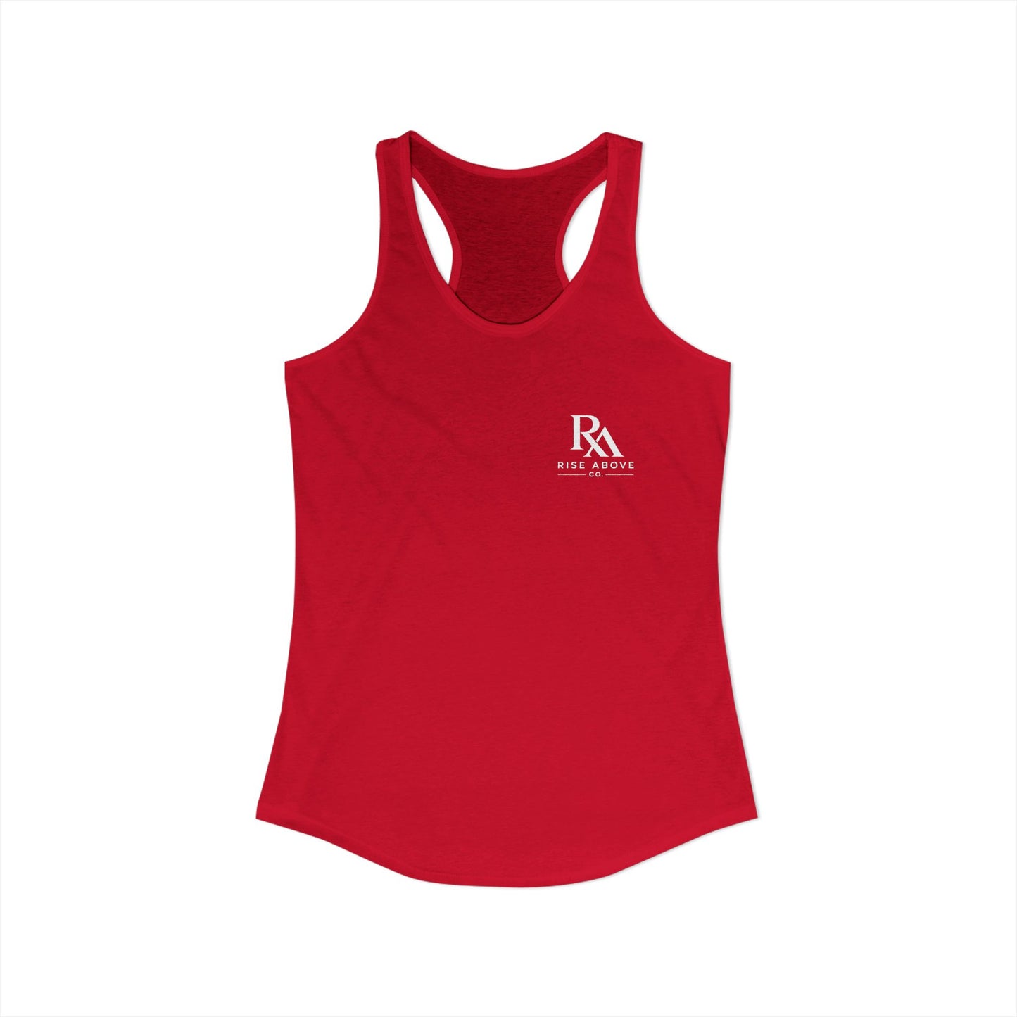 Rise Above Women's Racerback Tank | Lightweight Athletic & Everyday Tank